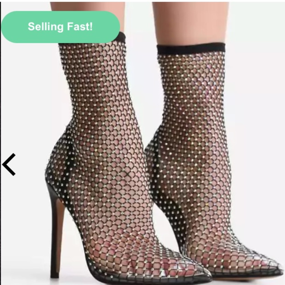 EGO DIAMOND STATEMENT HEELS